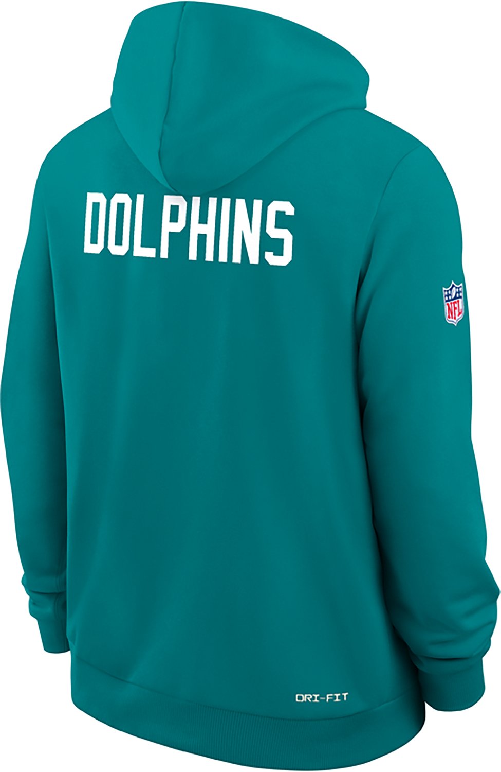 Nike Men's Dolphins Alternate Standard Issue Team Long Sleeve Hoodie - view number 3