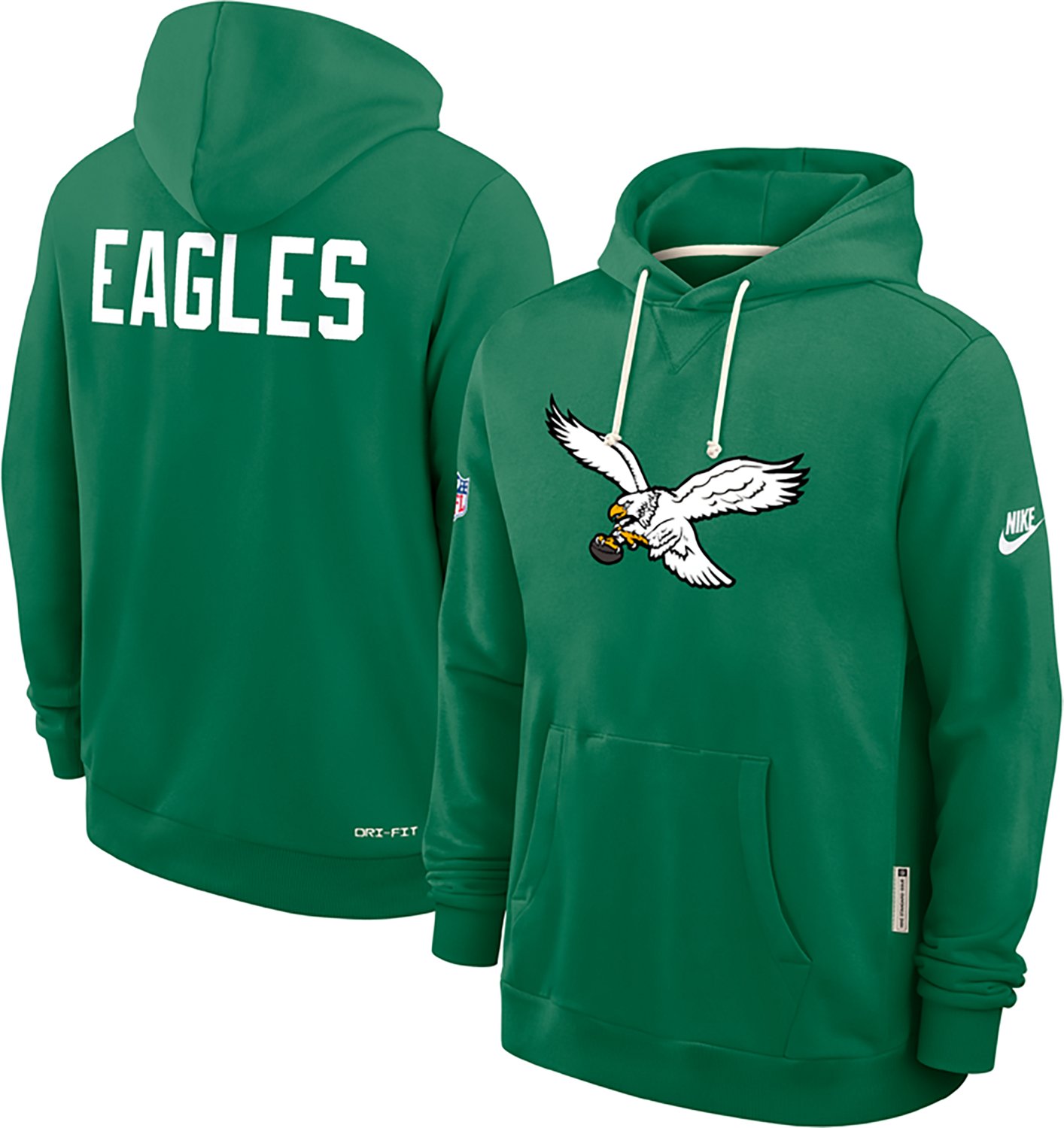 Nike Men's Eagles Alternate Standard Issue Team Long Sleeve Hoodie