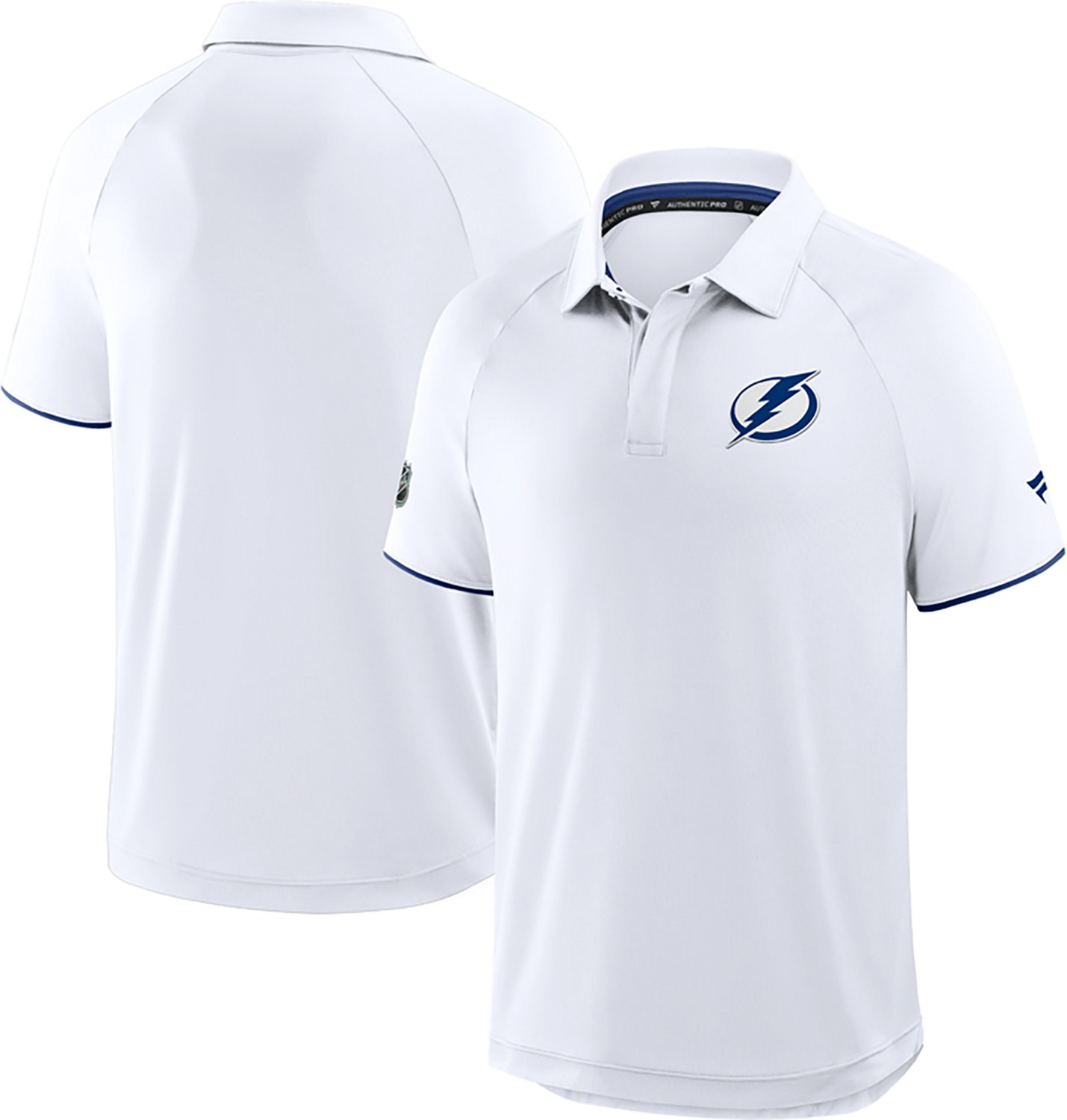 Fanatics Men's Lightning Authentic Pro Rink Polo Shirt