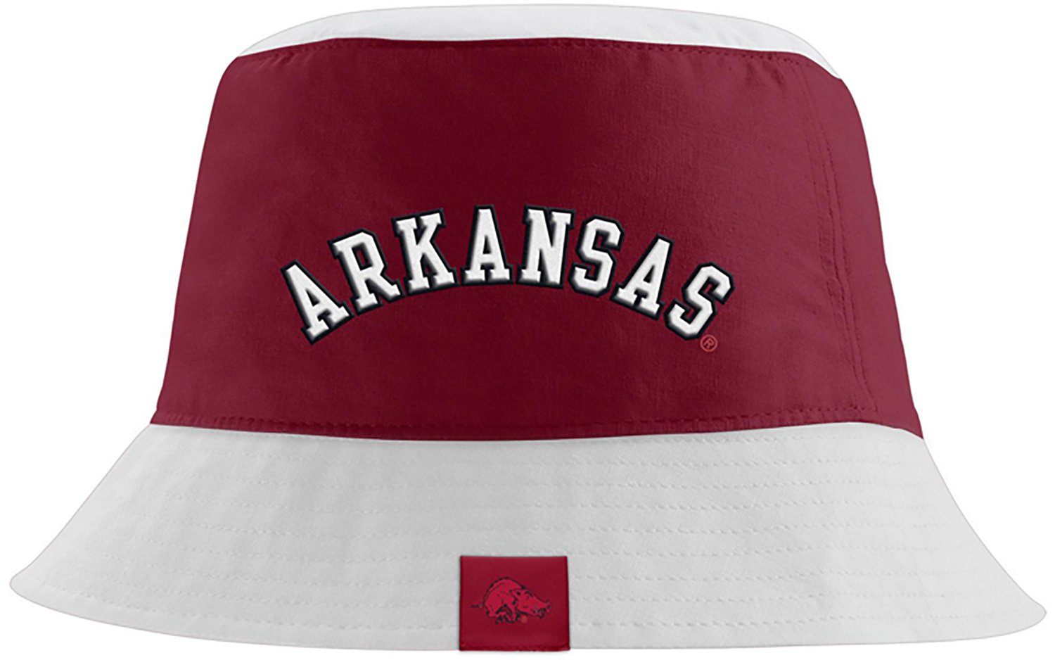 Nike Adults' Arkansas Two Tone Apex Bucket Cap - view number 3