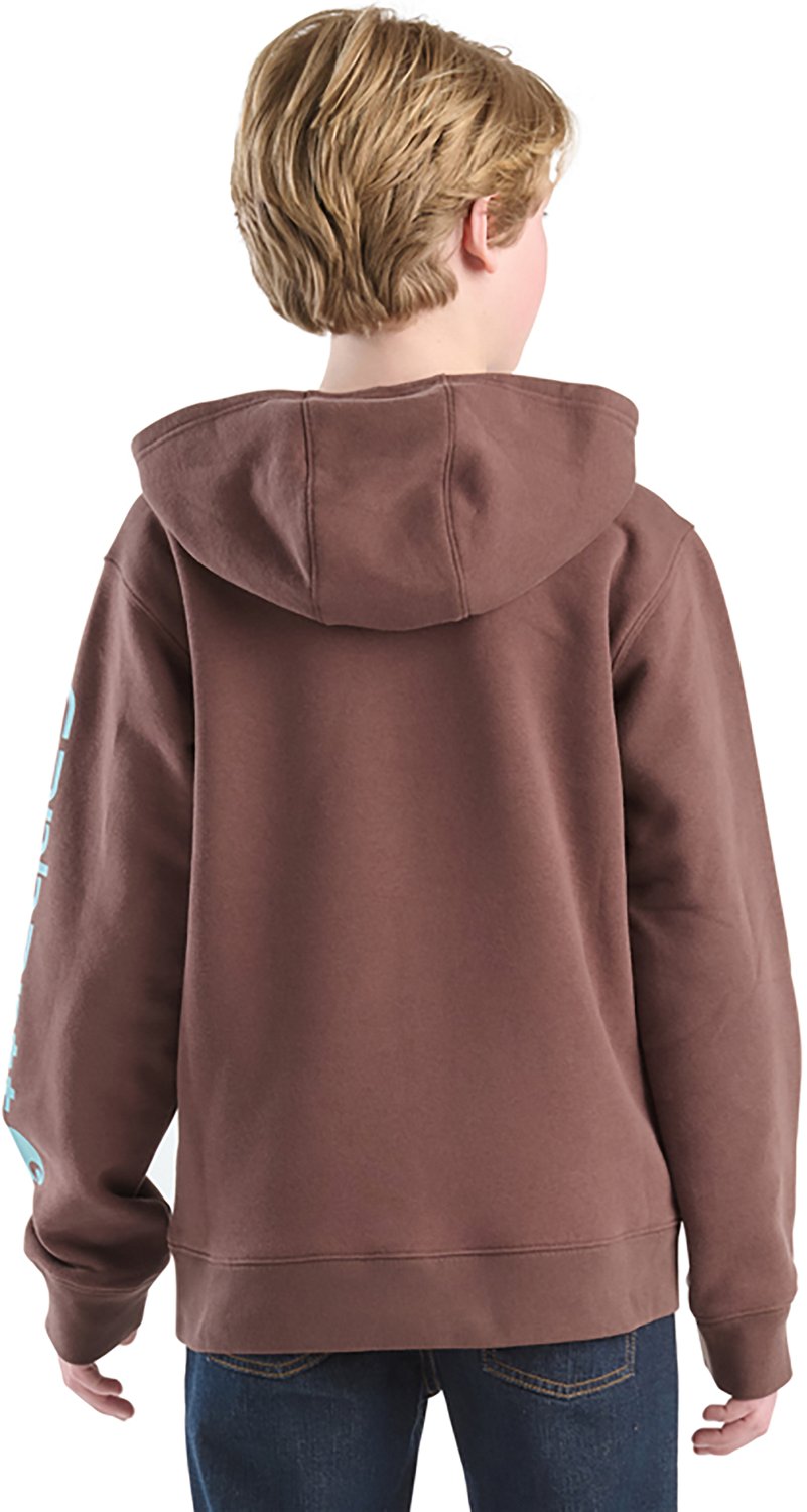 Carhartt Boys' Logo Pullover Hoodie                                                                                              - view number 3