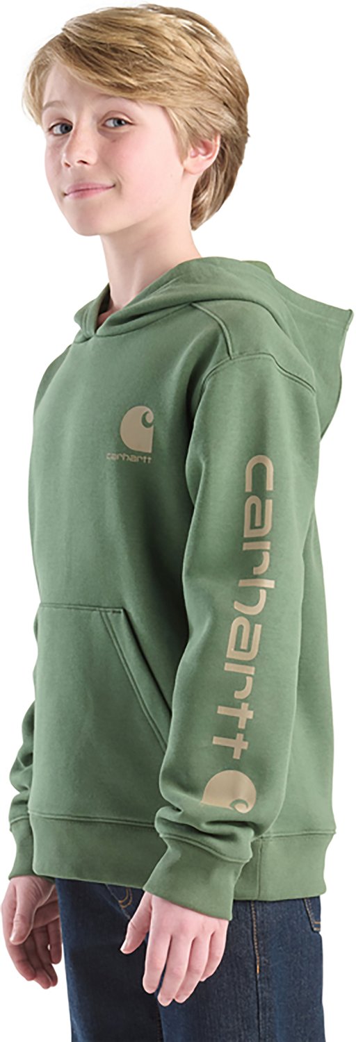 Carhartt Boys' Logo Pullover Hoodie                                                                                              - view number 2