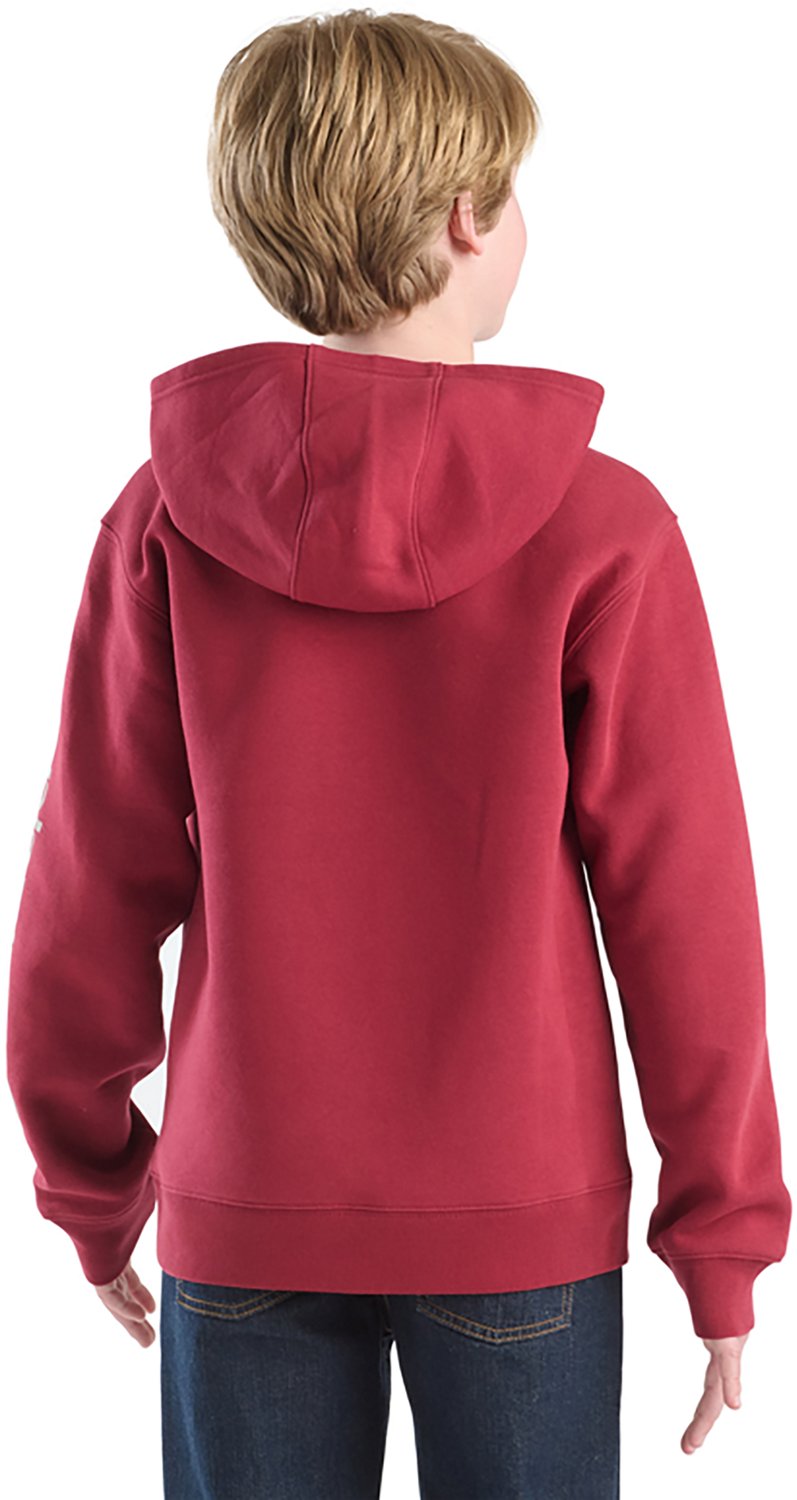 Carhartt Boys' Logo Pullover Hoodie                                                                                              - view number 3
