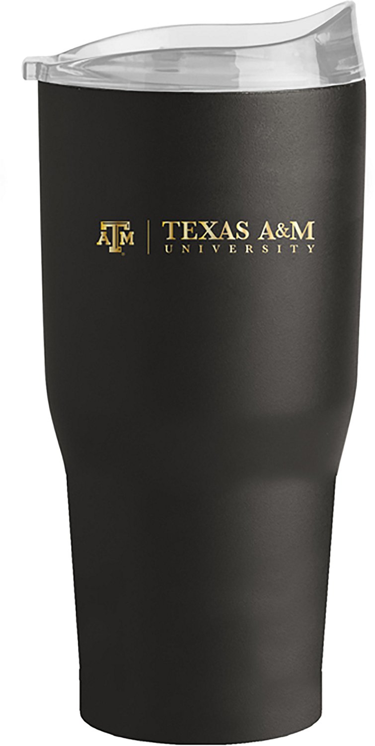 Logo Texas A&M Aggies Black Foil 30oz Tumbler - view number 2