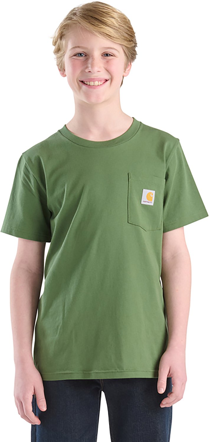 Carhartt Boys' Duck Pocket Short Sleeve T-shirt - view number 3