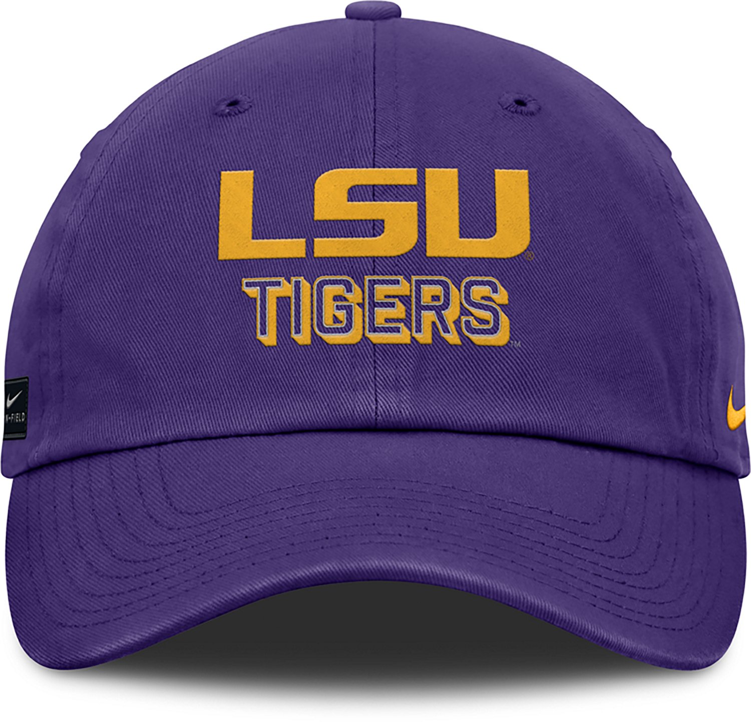 Nike Men's LSU Primary Logo Gameday Unstructured Adjustable Club Cap - view number 4