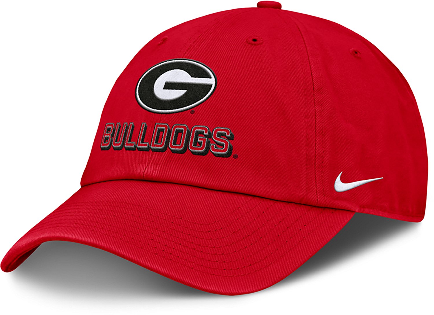 Nike Men's Georgia Primary Logo Gameday Unstructured Adjustable Club Cap