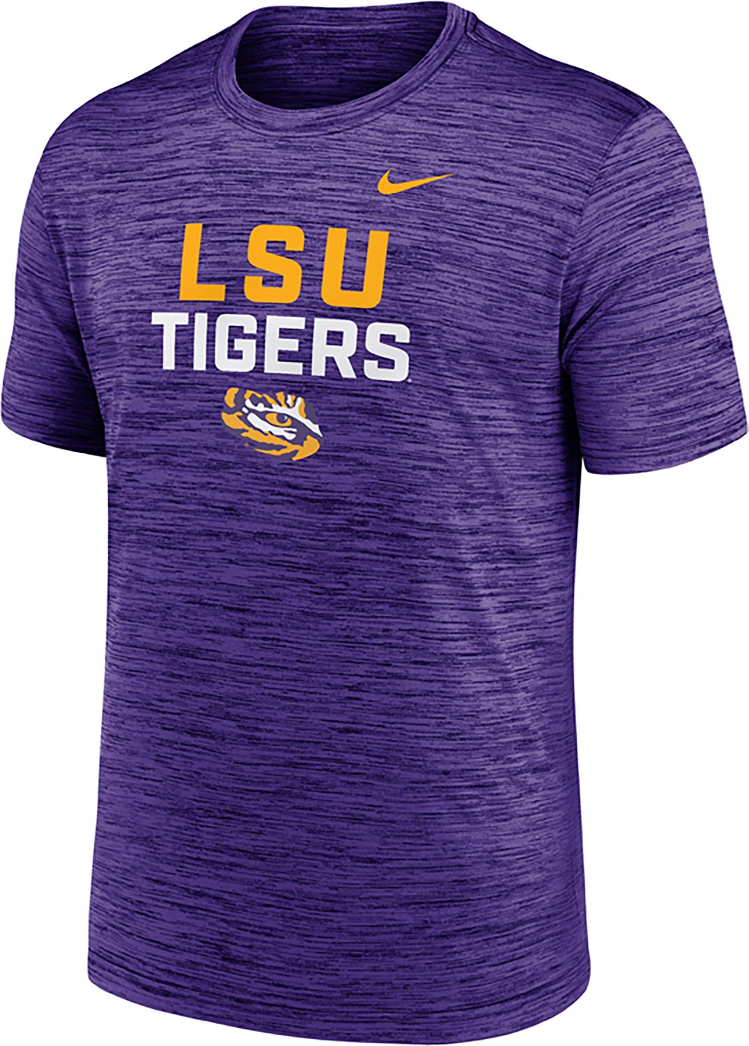 Nike Men's LSU Velocity Center Stack T-shirt - view number 2