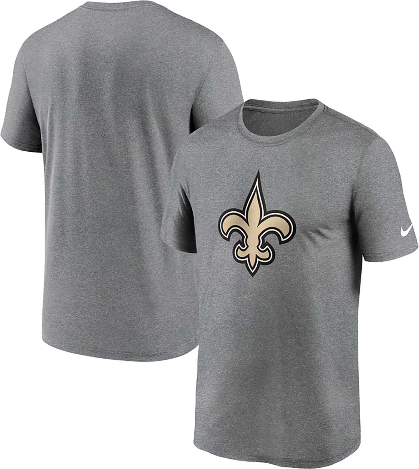 Nike Men's New Orleans Saints Legend Logo T-shirt - view number 3