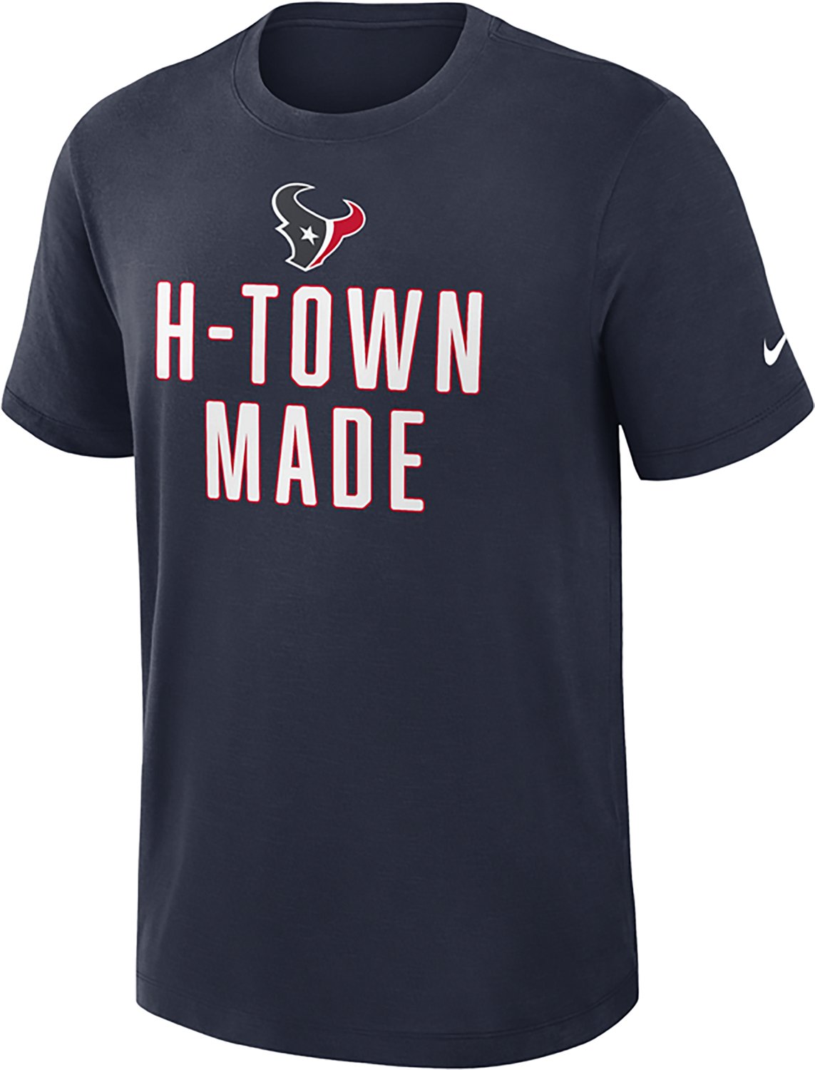 Nike Men's Houston Texans Rewind Slub Short Sleeve T-shirt - view number 2