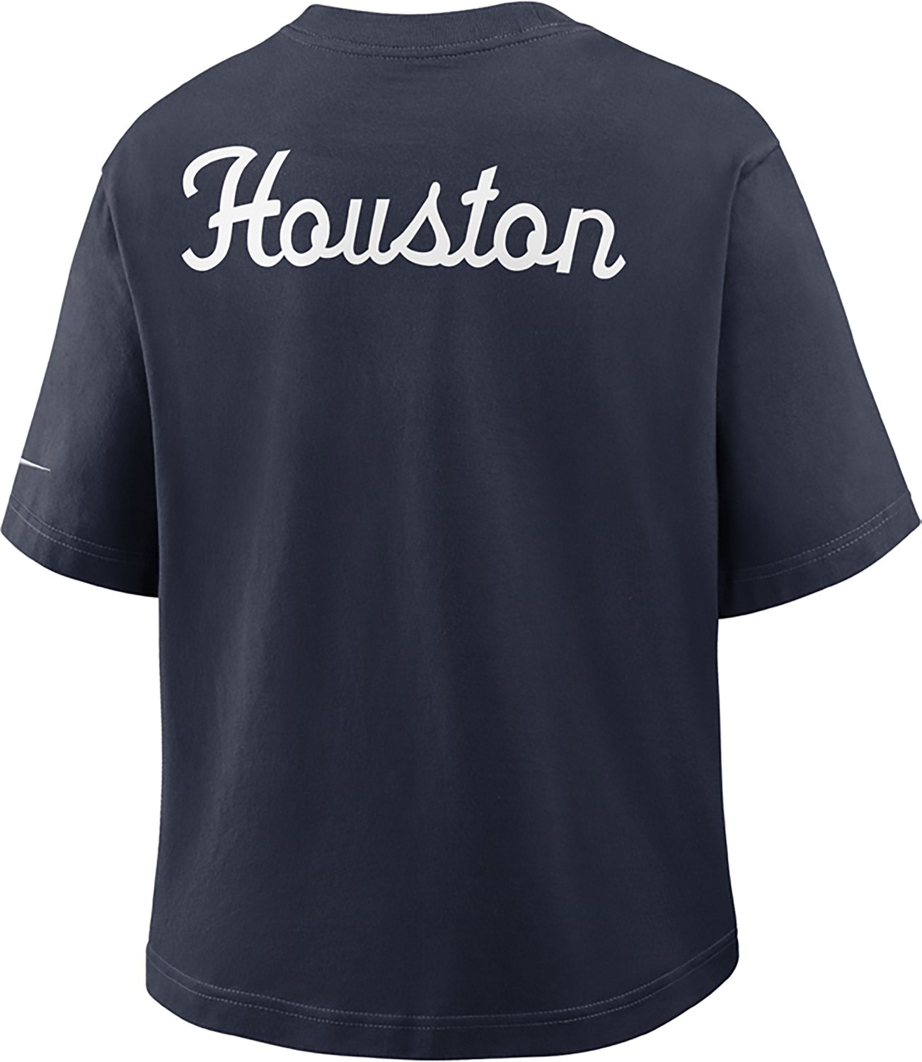 Nike Women's Houston Texans Rewind Pocket Boxy Short Sleeve T-shirt - view number 3