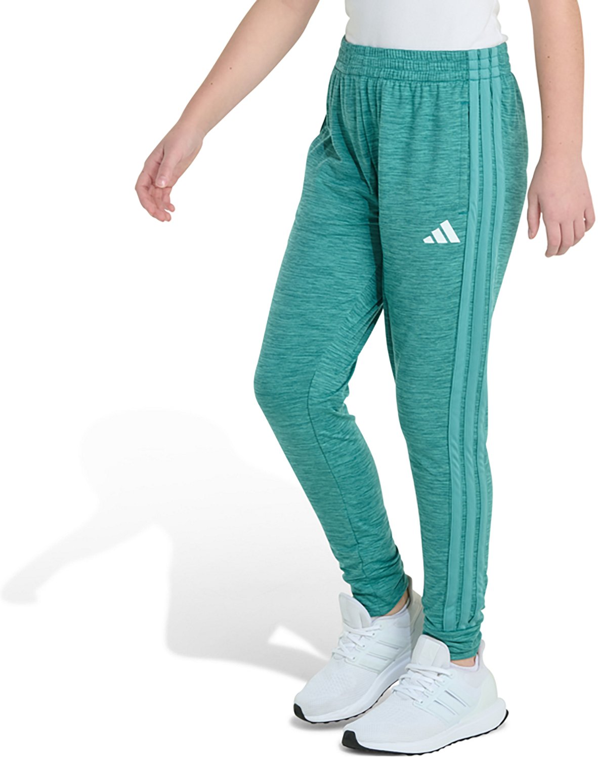 adidas Girls' 3S Mélange Jogger Pants - view number 2