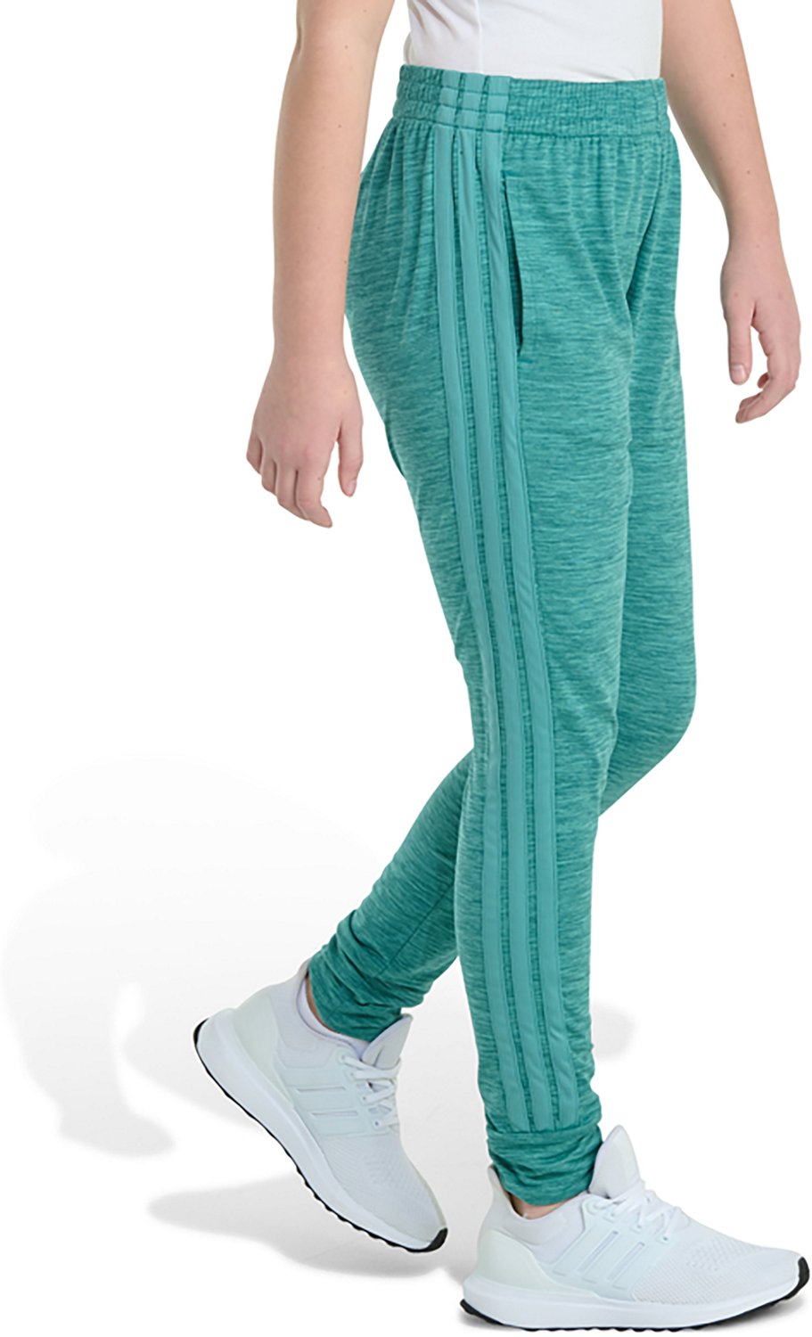 adidas Girls' 3S Mélange Jogger Pants - view number 3