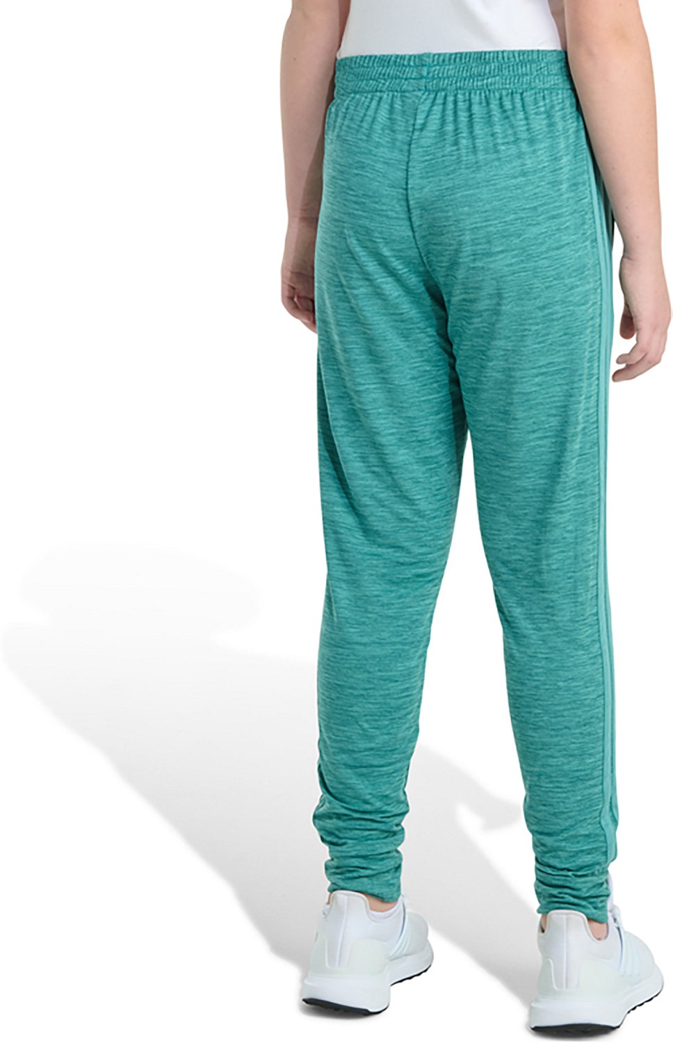 adidas Girls' 3S Mélange Jogger Pants - view number 4