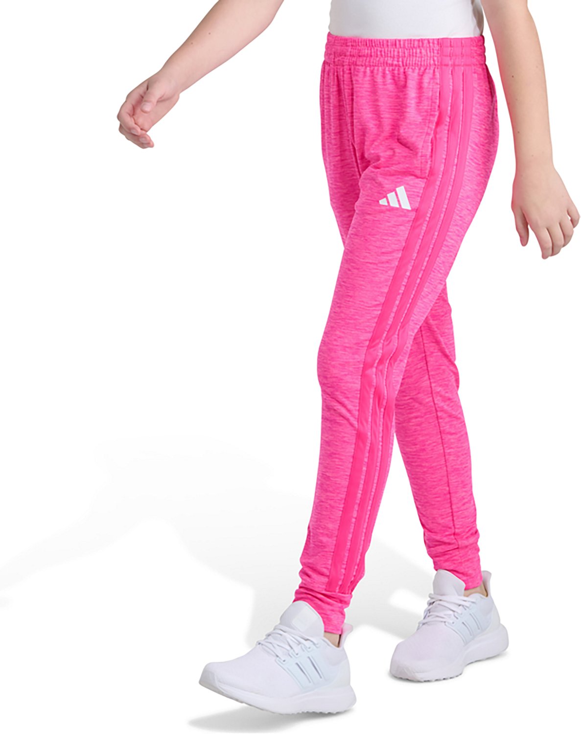 adidas Girls' 3S Mélange Jogger Pants - view number 2