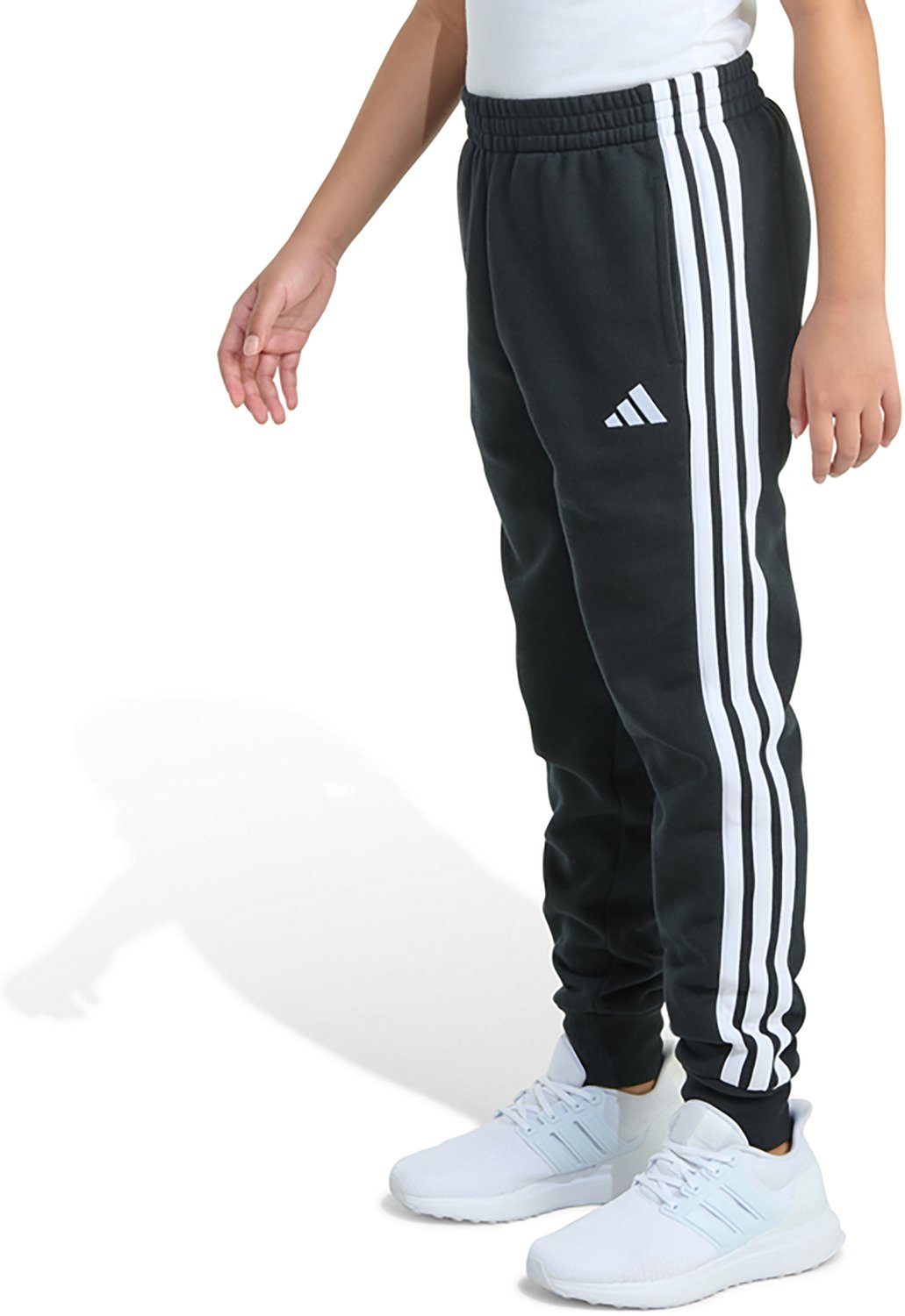 adidas Girls' Bold 3-Stripe Joggers - view number 2