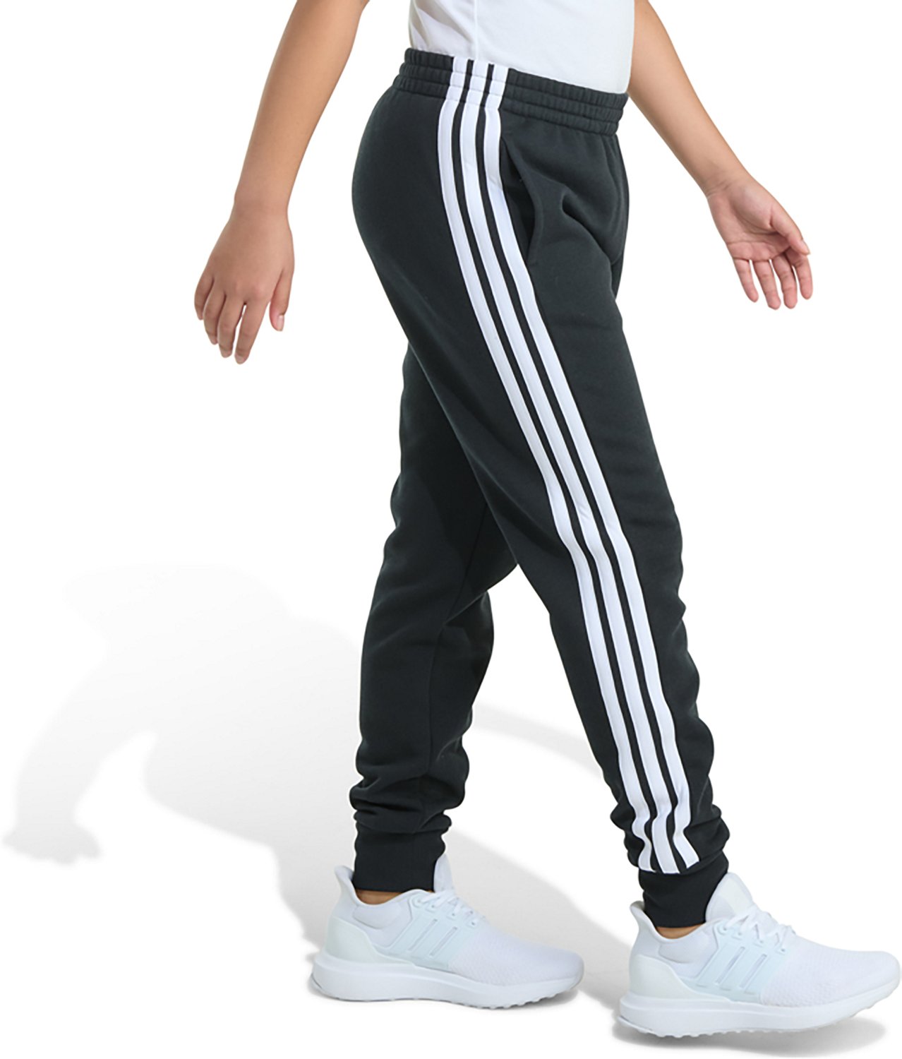 adidas Girls' Bold 3-Stripe Joggers - view number 3