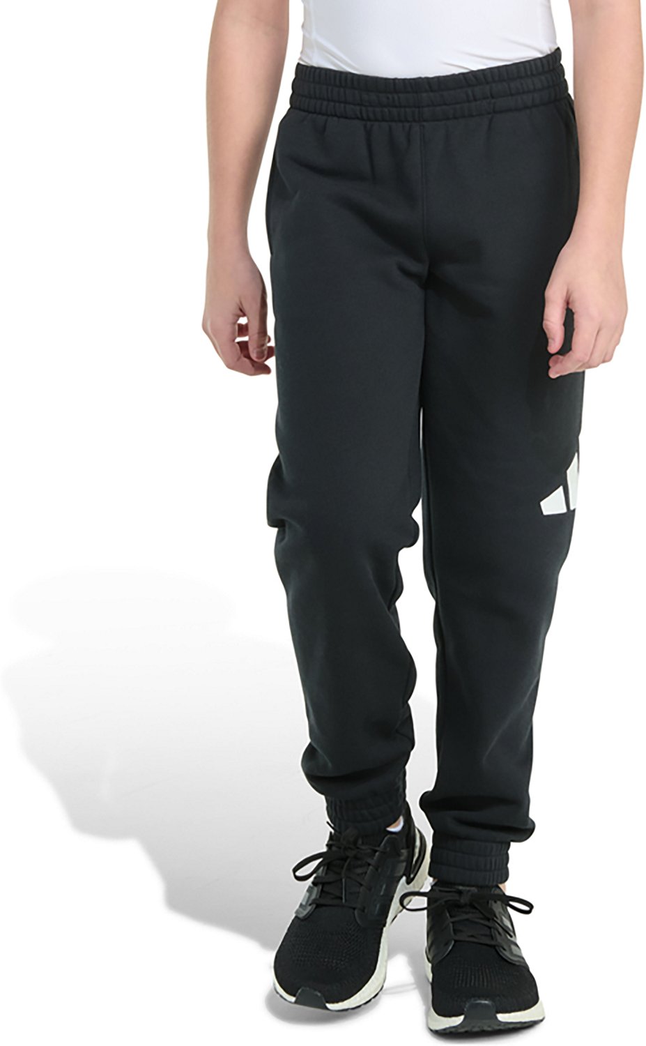 adidas Boys' Essential Big Logo Fleece Joggers - view number 1