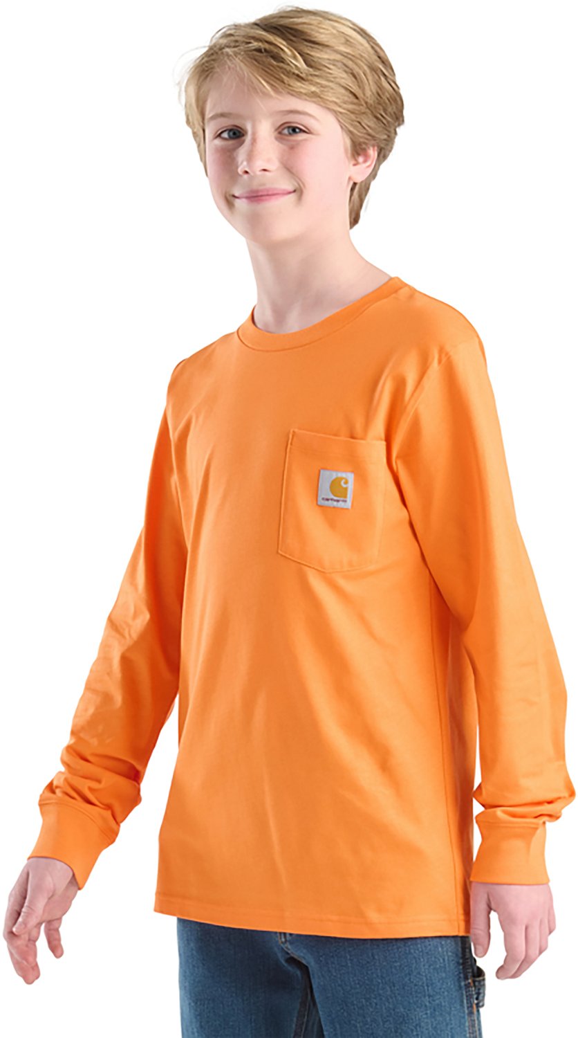 Carhartt Boys' Dog 3 Long Sleeve Pocket T-shirt - view number 2