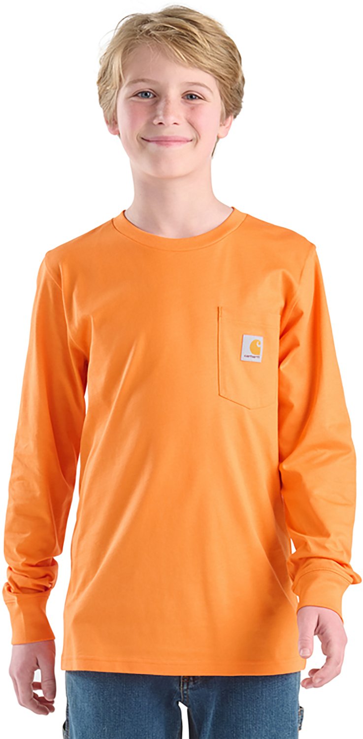 Carhartt Boys' Dog 3 Long Sleeve Pocket T-shirt - view number 3