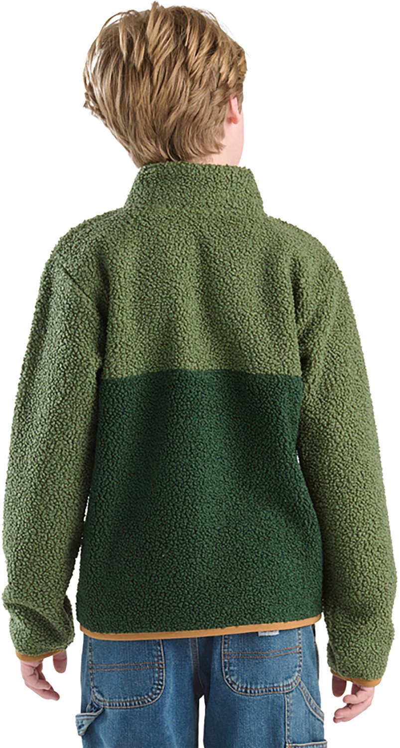 Carhartt Boys' Sherpa 1/2 Zip Long Sleeve Sweatshirt - view number 3