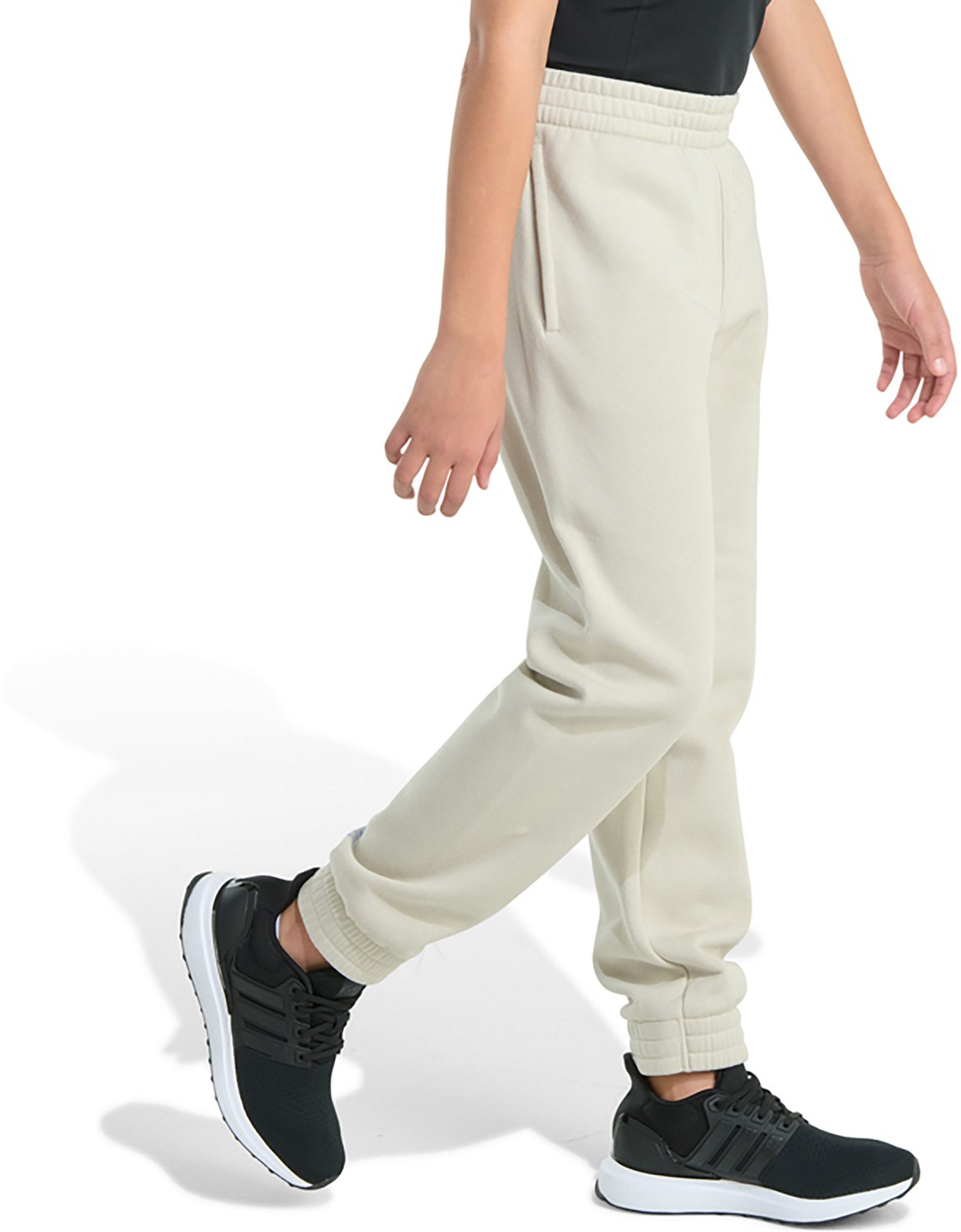 adidas Boys' Essential Big Logo Fleece Joggers - view number 3