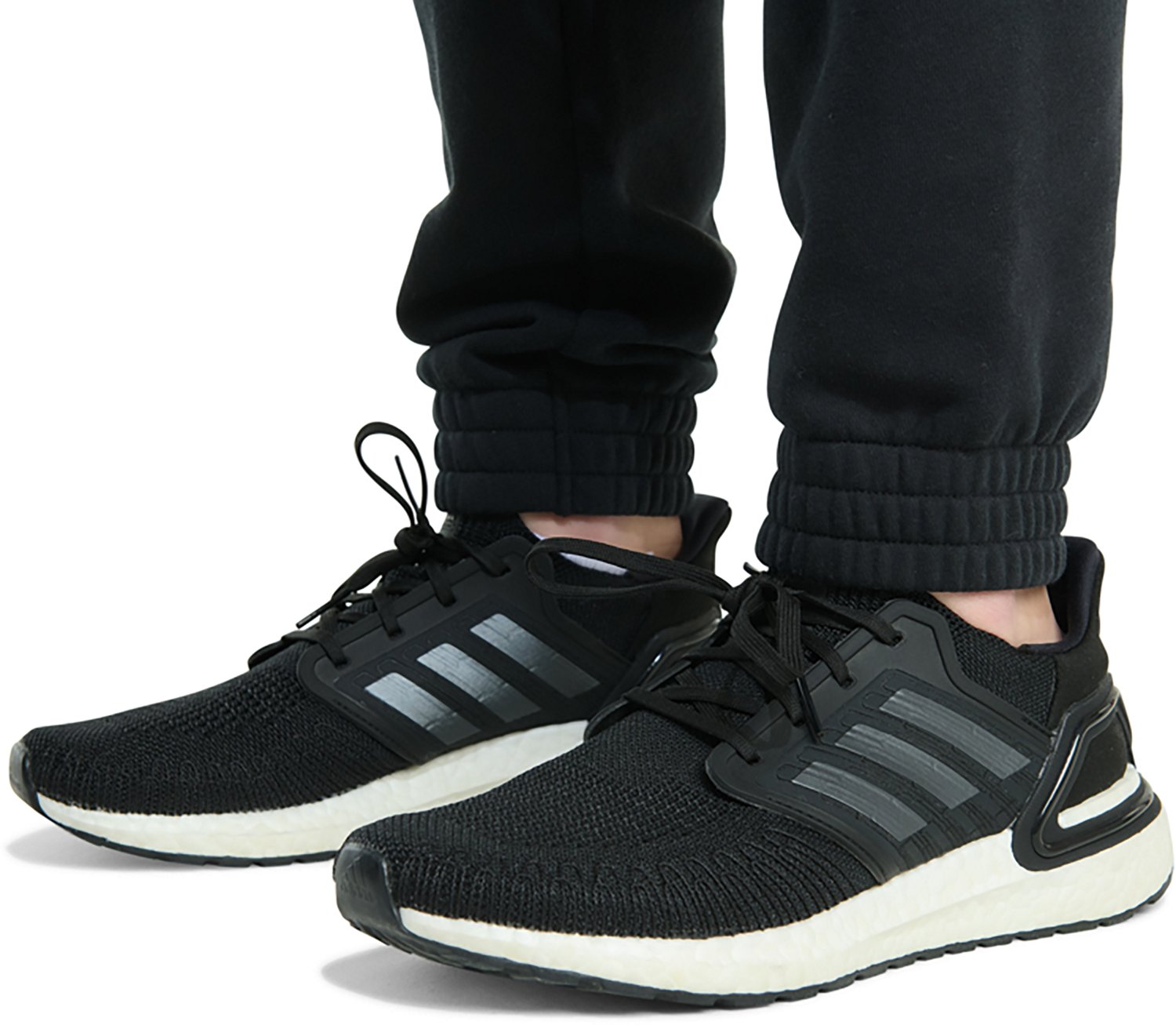 adidas Boys' Essential Big Logo Fleece Joggers - view number 6