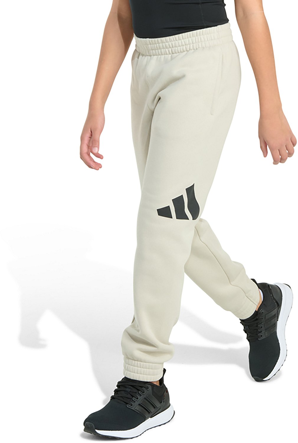adidas Boys' Essential Big Logo Fleece Joggers - view number 2