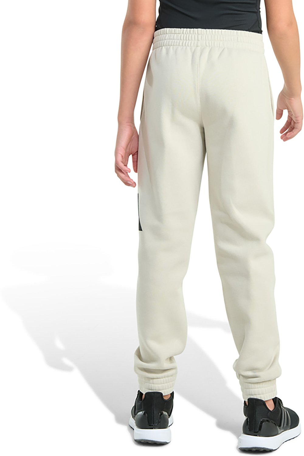 adidas Boys' Essential Big Logo Fleece Joggers - view number 4