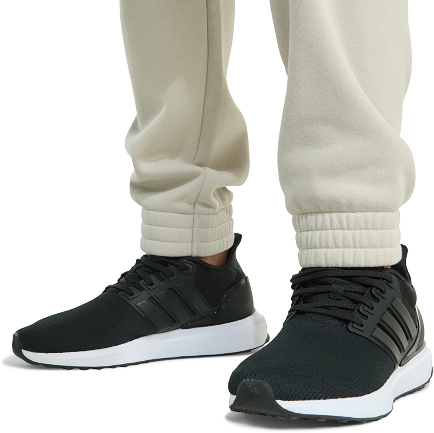 adidas Boys' Essential Big Logo Fleece Joggers - view number 6