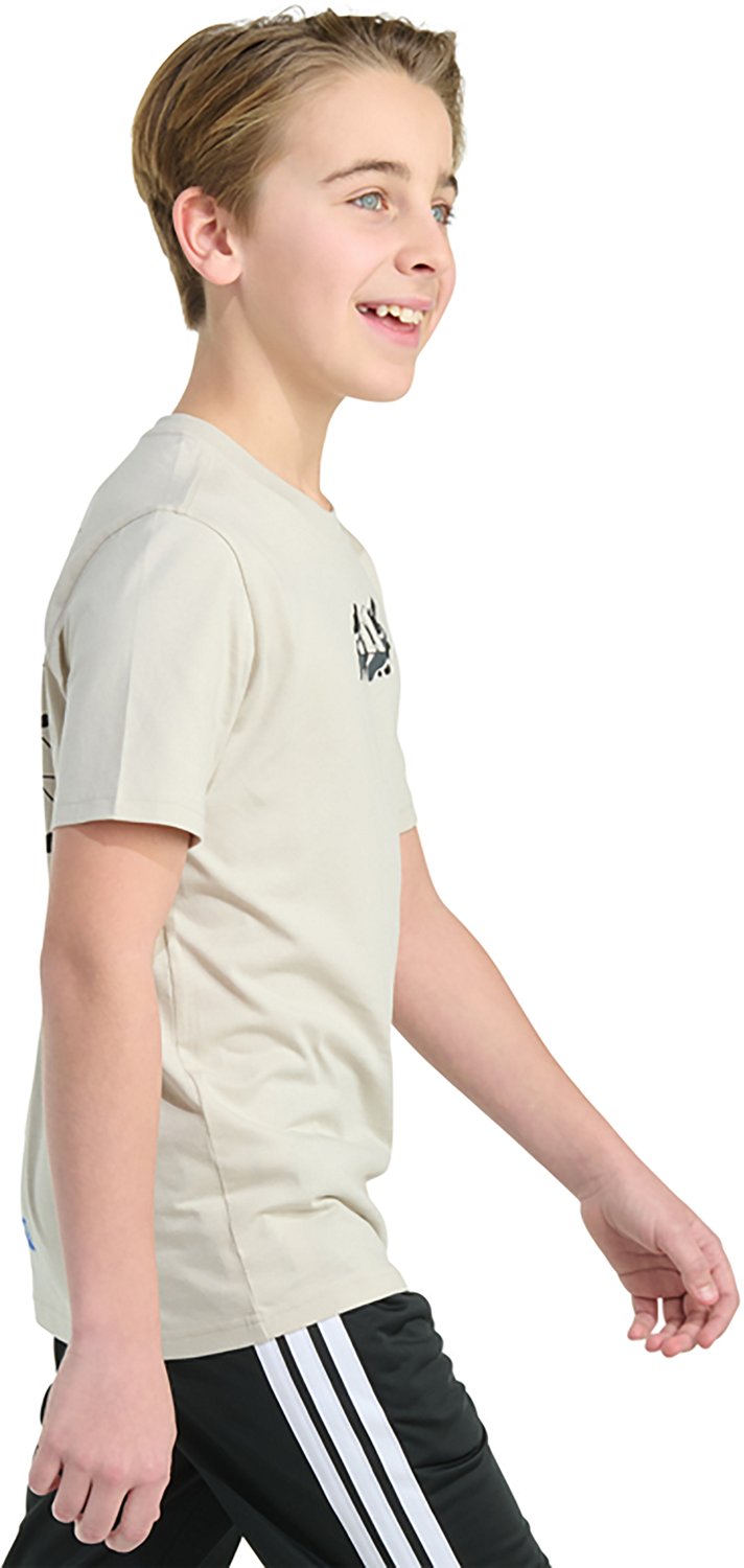 adidas Boys' Camo Expression Short Sleeve Graphic T-shirt - view number 3
