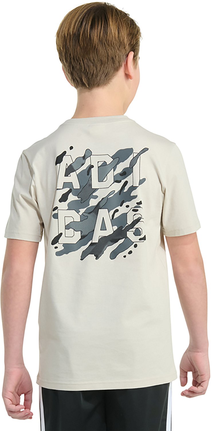 adidas Boys' Camo Expression Short Sleeve Graphic T-shirt - view number 4
