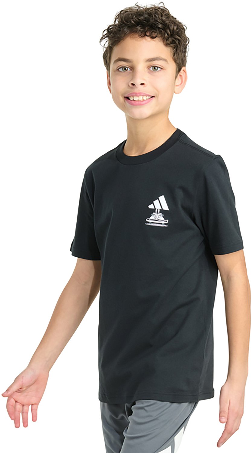 adidas Boys' Skate Life Short Sleeve Graphic T-shirt - view number 2