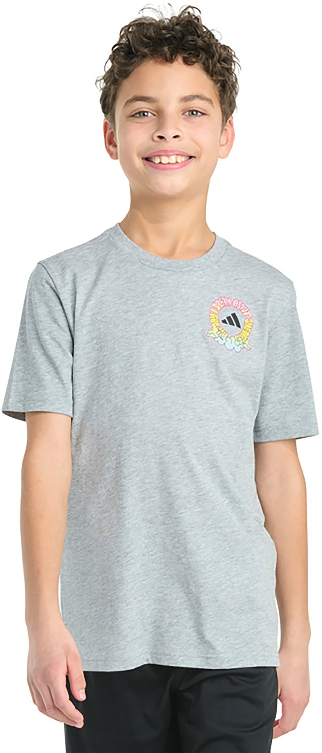 adidas Boys' Daydream Shoebox Short Sleeve Graphic T-shirt