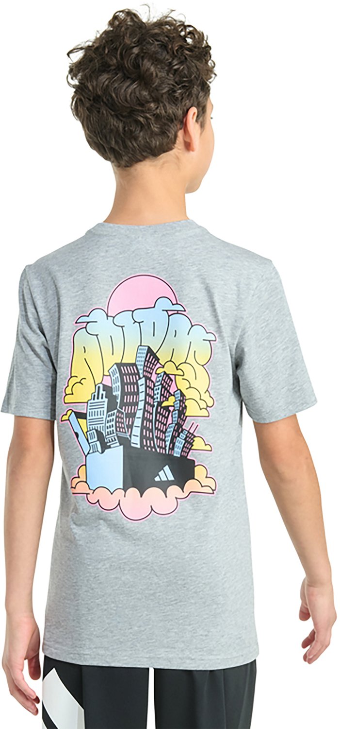  adidas Boys' Daydream Shoebox Short Sleeve Graphic T-shirt - view number 4