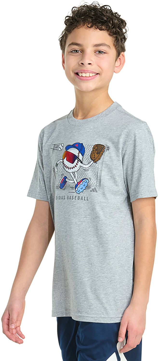 adidas Boys' Stunner Outfield Short Sleeve Graphic T-shirt - view number 2