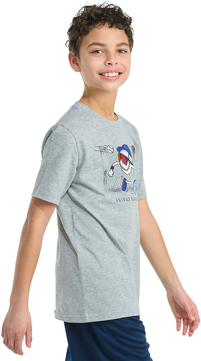 adidas Boys' Stunner Outfield Short Sleeve Graphic T-shirt - view number 3