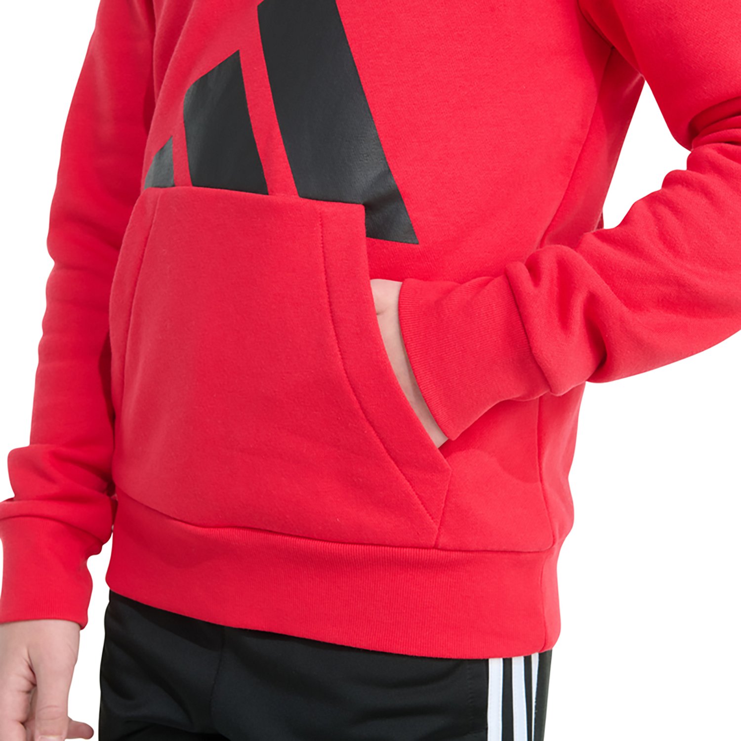 adidas Boys' Essential Big Logo Pullover Hoodie - view number 5