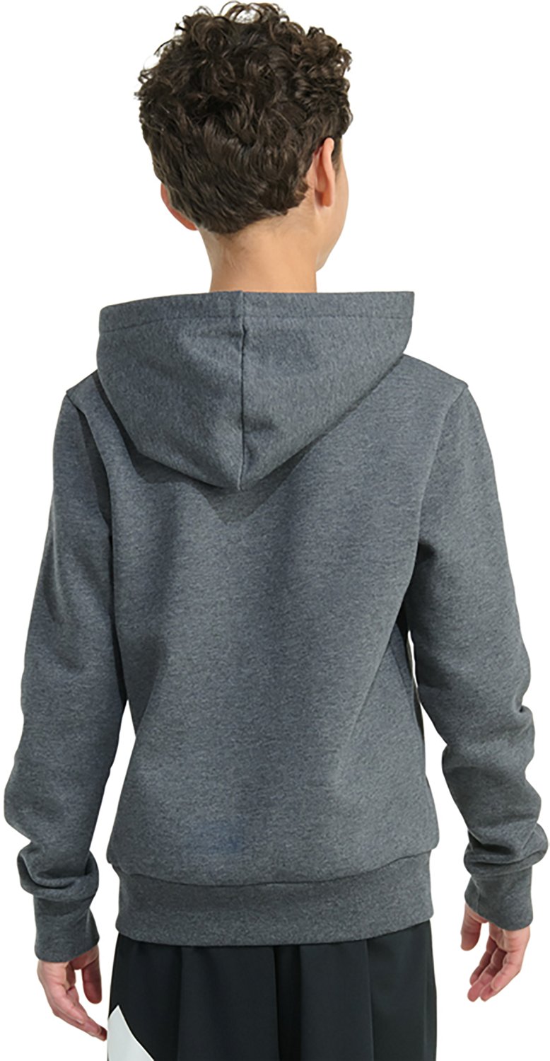 adidas Boys' Big Logo Fleece Pullover Hoodie - view number 4