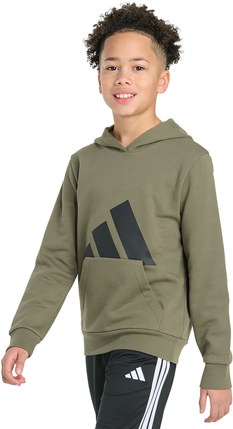 adidas Boys' Essential Big Logo Pullover Hoodie - view number 2