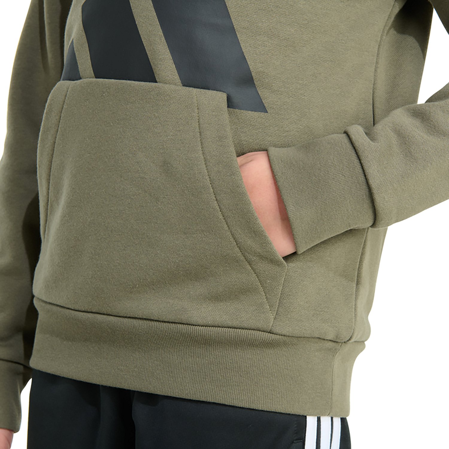 adidas Boys' Essential Big Logo Pullover Hoodie - view number 5