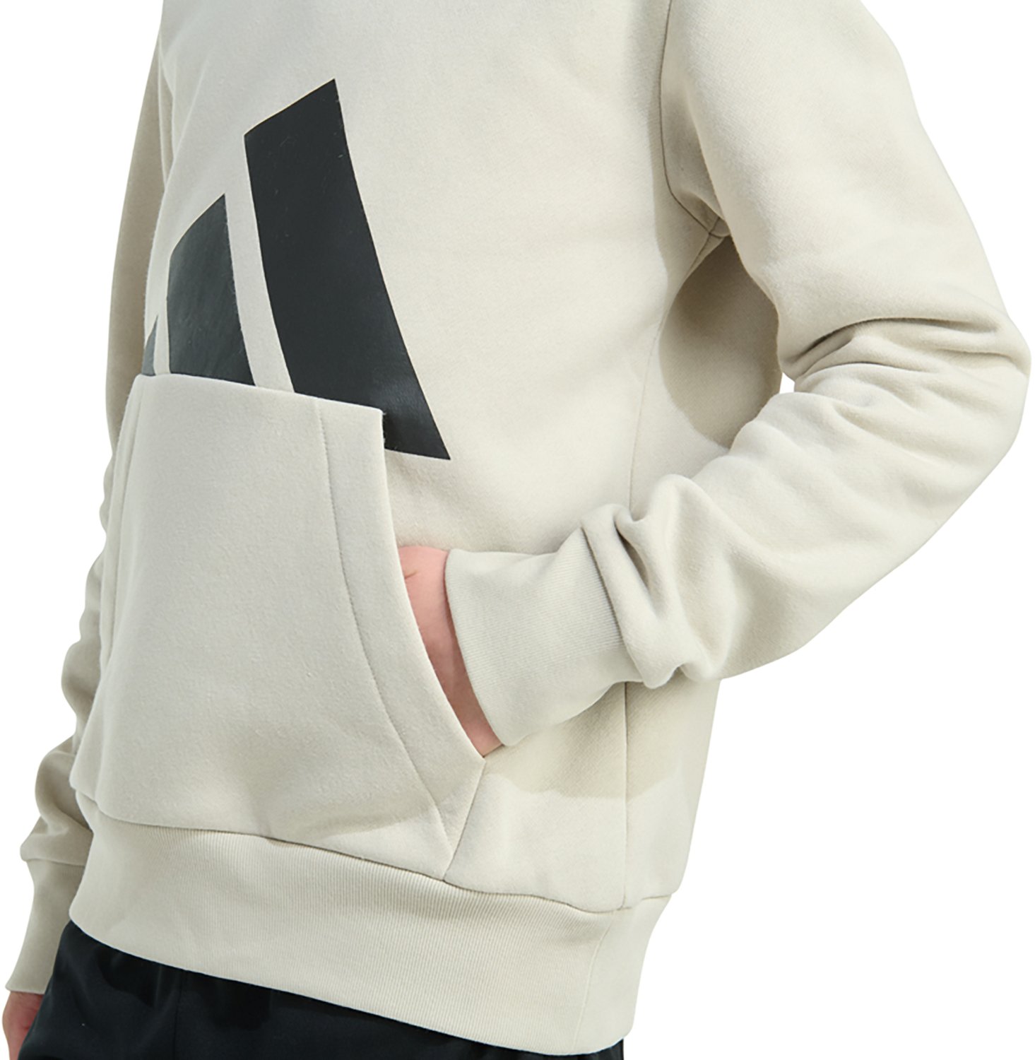 adidas Boys' Essential Big Logo Pullover Hoodie - view number 5