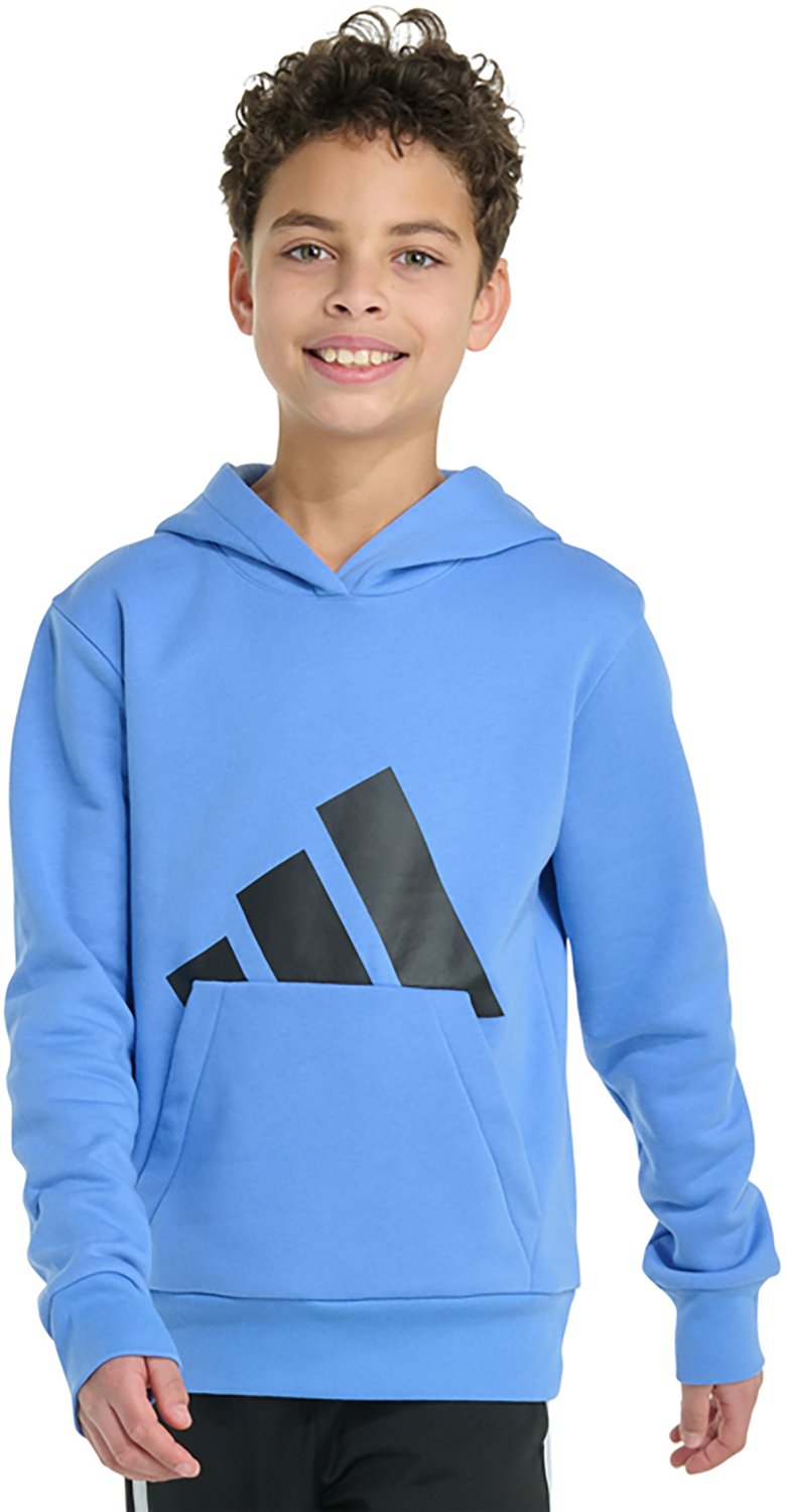 adidas Boys' Big Logo Fleece Pullover Hoodie - view number 1