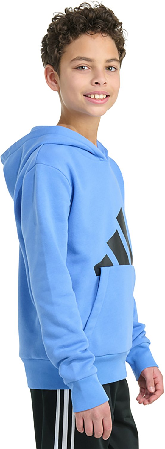 adidas Boys' Big Logo Fleece Pullover Hoodie - view number 3