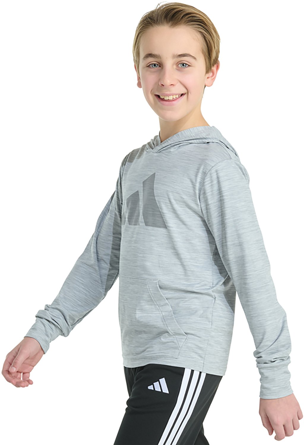 adidas Boys' All Sport Polyester Pullover Hoodie - view number 2
