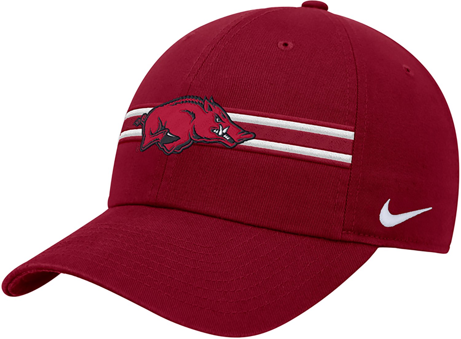 Nike Men's Arkansas Stripe Mascot Club Cap - view number 3