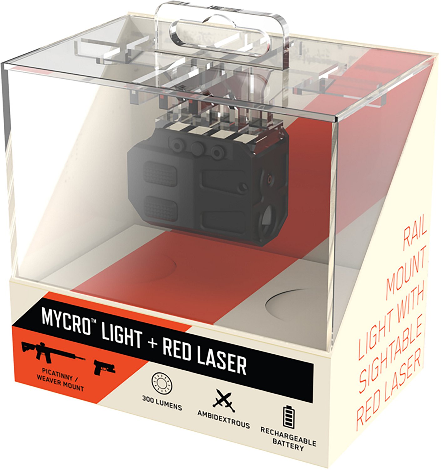 IProtec Mycro 300 Lumen Gun Light and Red Laser Combo - view number 3