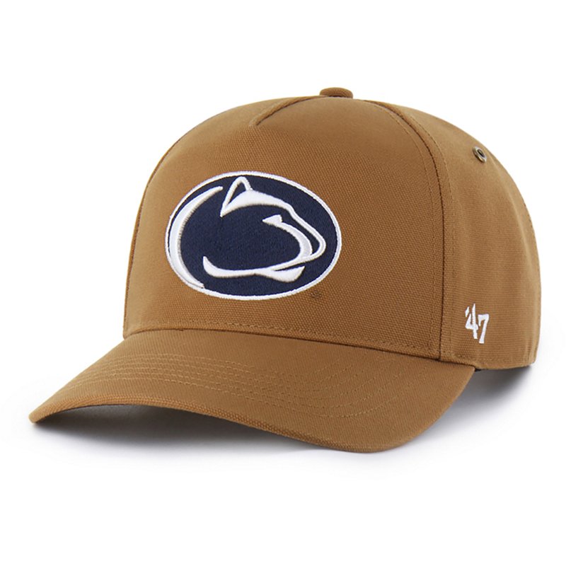 '47 Brand X Carhartt Men's and Women's Brown Penn State Nittany Lions Hitch Adjustable Hat - Brown