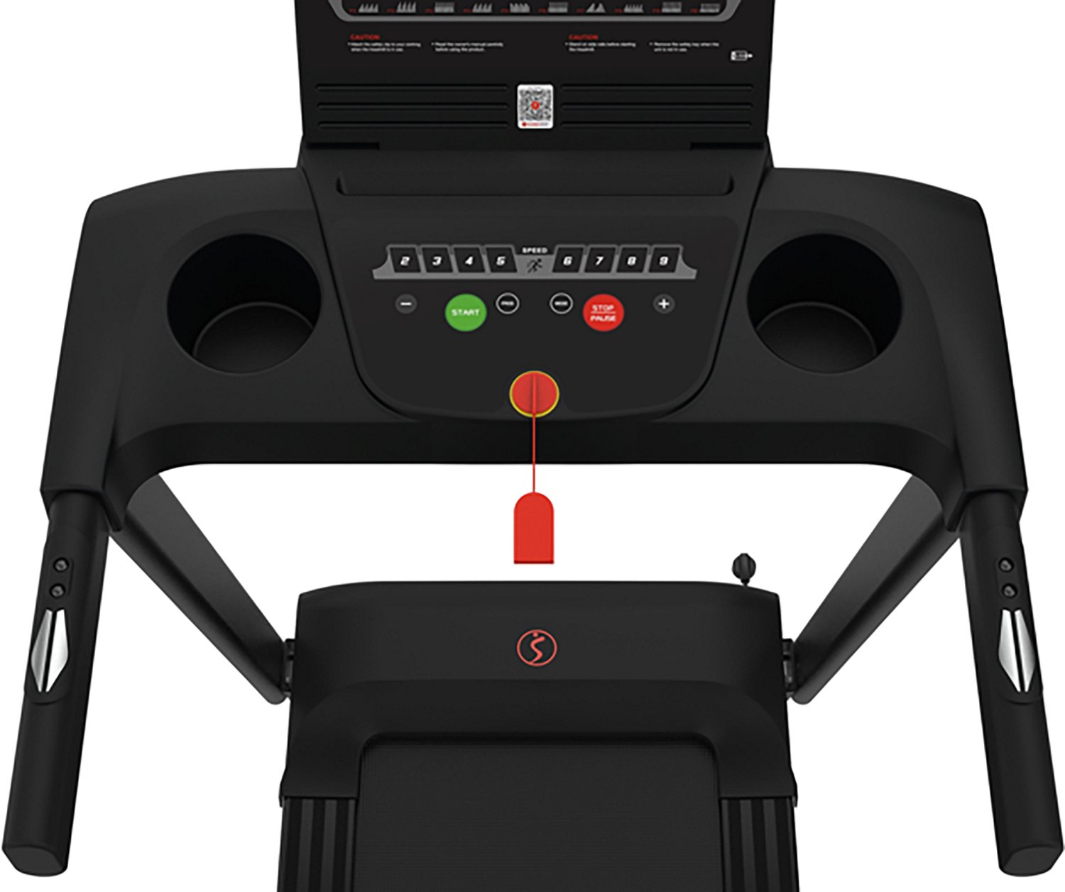 Sunny Health & Fitness APEX 300 SMART Motorized Treadmill with Bluetooth - view number 7