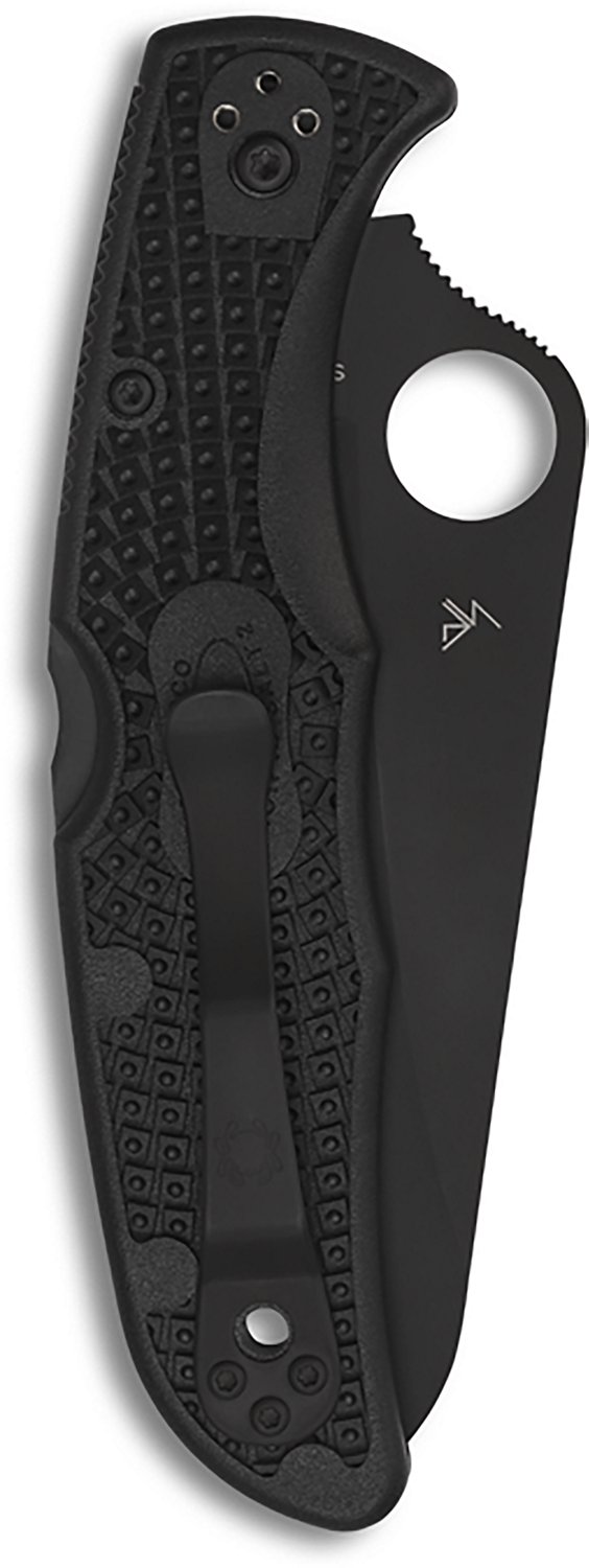 Spyderco Pacific Salt 2 Black Blade Folding Knife - view number 2